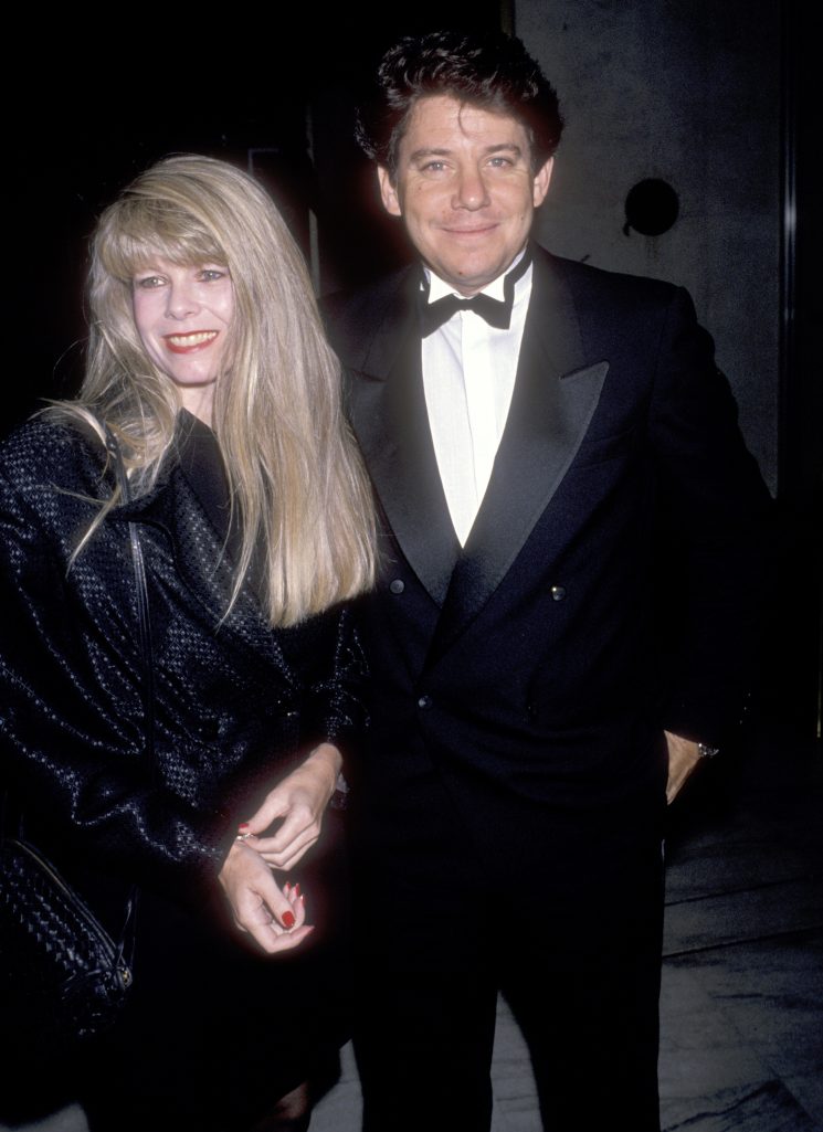 Actor Anson Williams and wife Jackie Gerken attend The National Conference of Christians and Jews Gala Honoring Robert Wright on October 16, 1989 at Century Plaza Hotel in Los Angeles, California. | Source: Getty Images