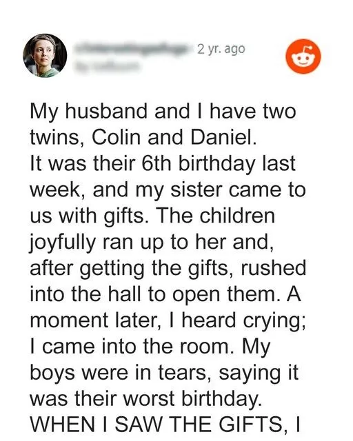 Mother Enraged After Seeing Her Children Cry In The Wake Of Opening Presents They Got From Their Auntie