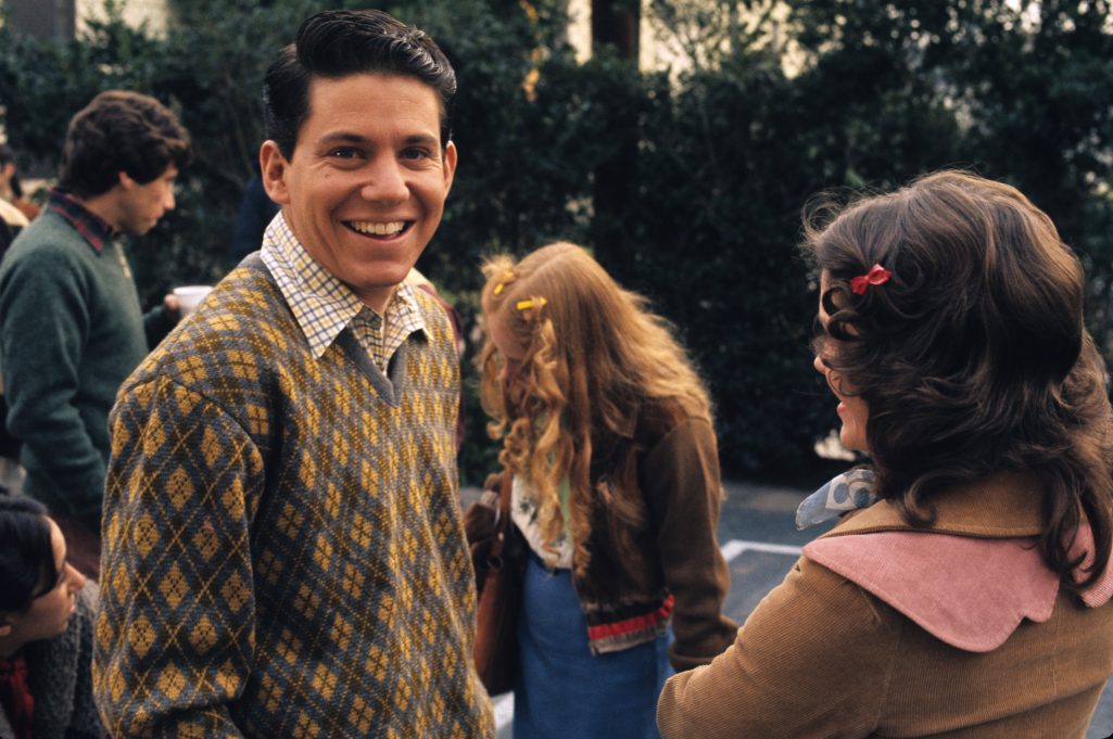 Anson Williams and his best man, Don Most | Source: Getty Images