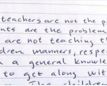 Retired teacher’s letter to parents is hailed by thousands – do you agree?