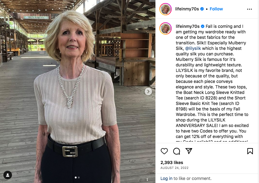 76-year-old grandmother ripped apart in comments after modeling ...