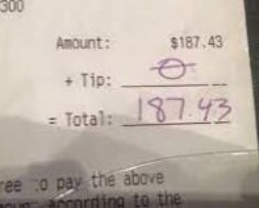 Waitress gets ‘$0’ tip on ‘$187’ bill, turns heads after making Facebook post in response