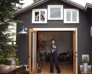 People laughed when this girl started remodeling a garage, until she showed the result and left everyone speechless