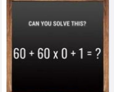 Find Out How Smart You Are – Can You Solve This Math Problem?