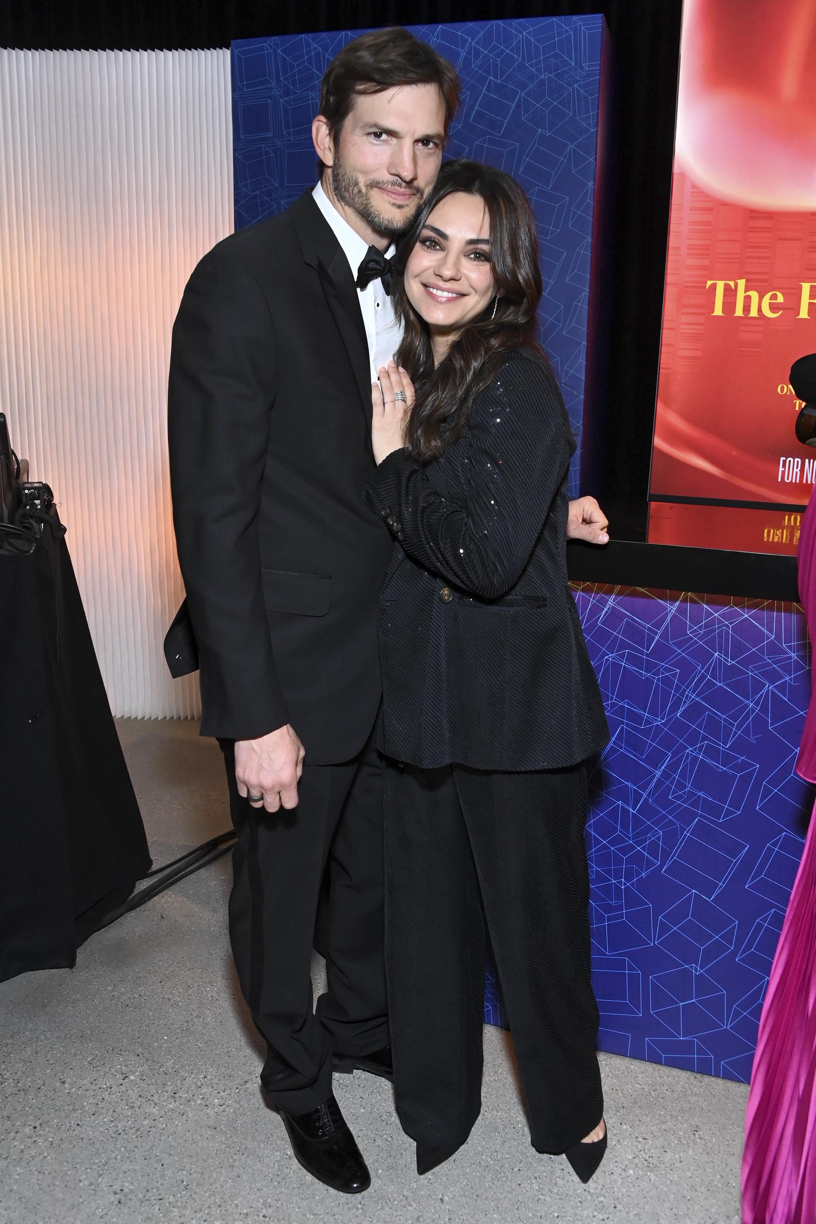 Ashton Kutcher and Mila Kunis on April 15, 2023, in Los Angeles, California | Source: Getty Images