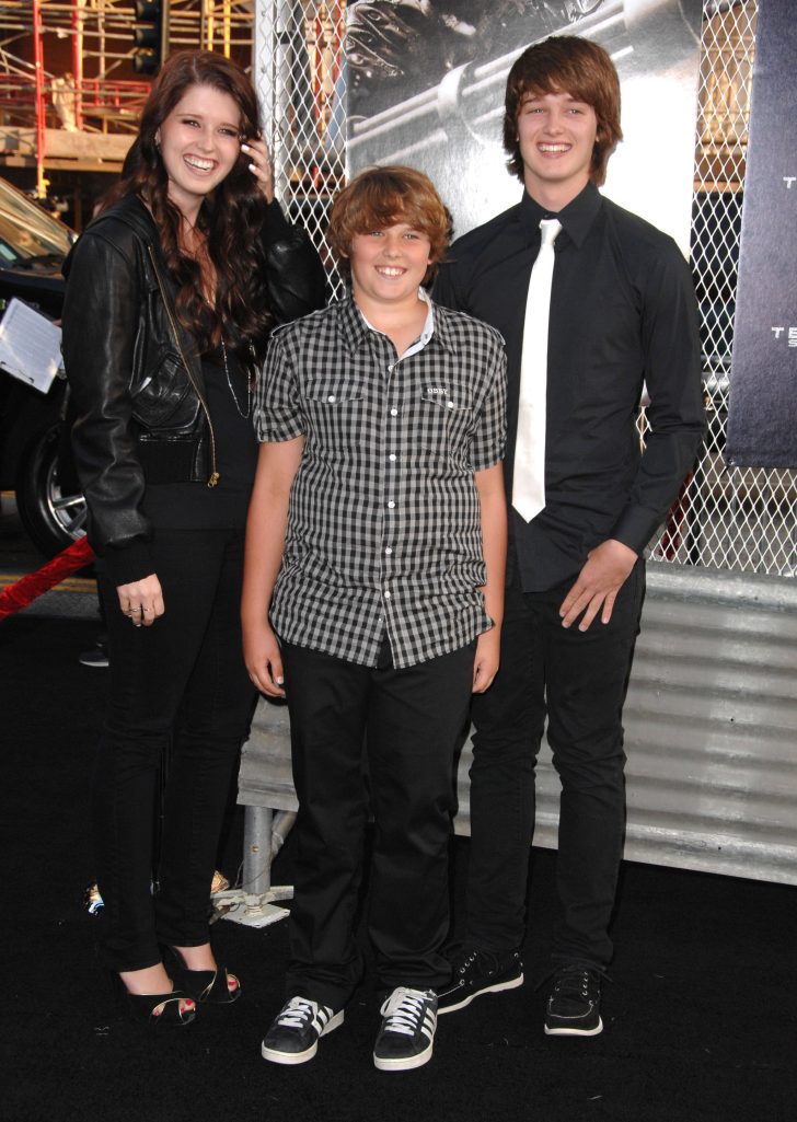 The Schwarzenegger children at the "Terminator: Salvation" Los Angeles premiere on May 14, 2009, in Hollywood, California | Source: Getty Images