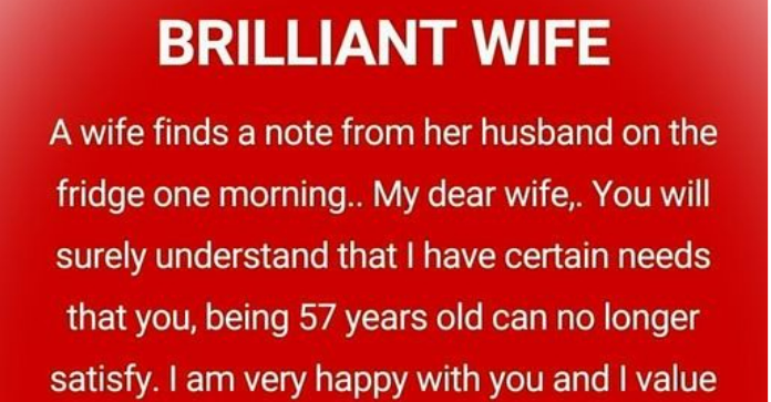 The Revenge of the Sassy 57-Year-Old Wife!