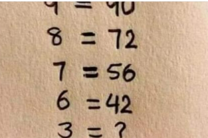 Can You Solve This Math Test?