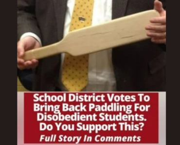 Video Shows Elementary School Principal Aggressively Paddling 6-Year-Old Student