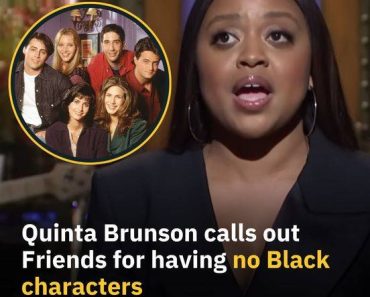 Actress Quinta Brunson Is Upset With ‘No Black Characters’ On Friends