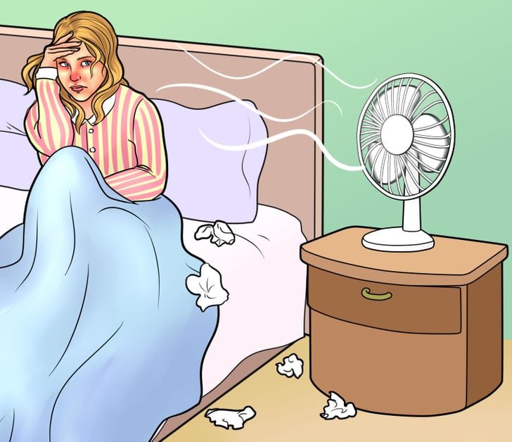 Sleeping With Fan