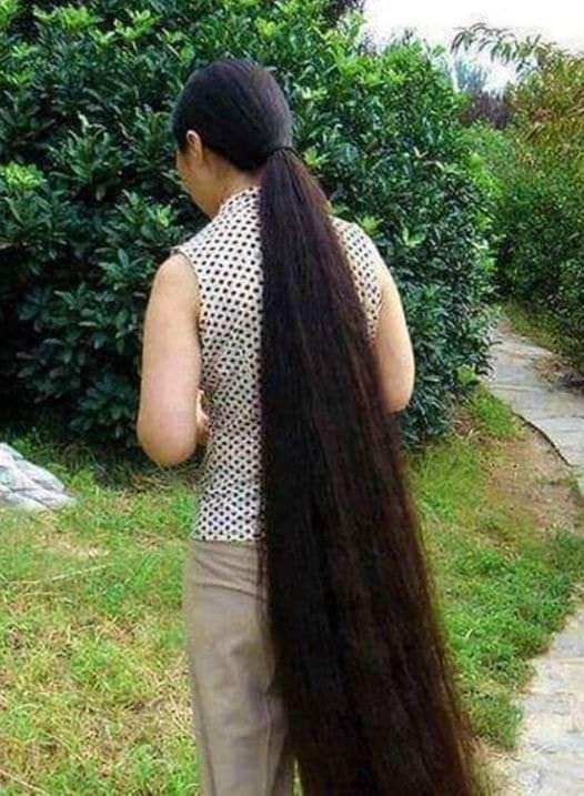 Woman with Long Hair