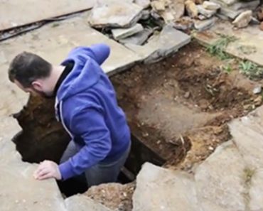 Man kept hearing strange noises under driveway, it led to an astounding discovery