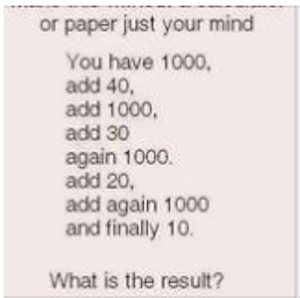 Solve with your mind