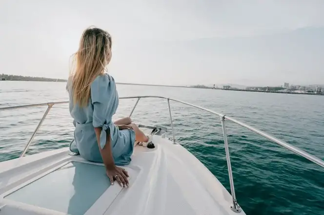 Woman in Boat