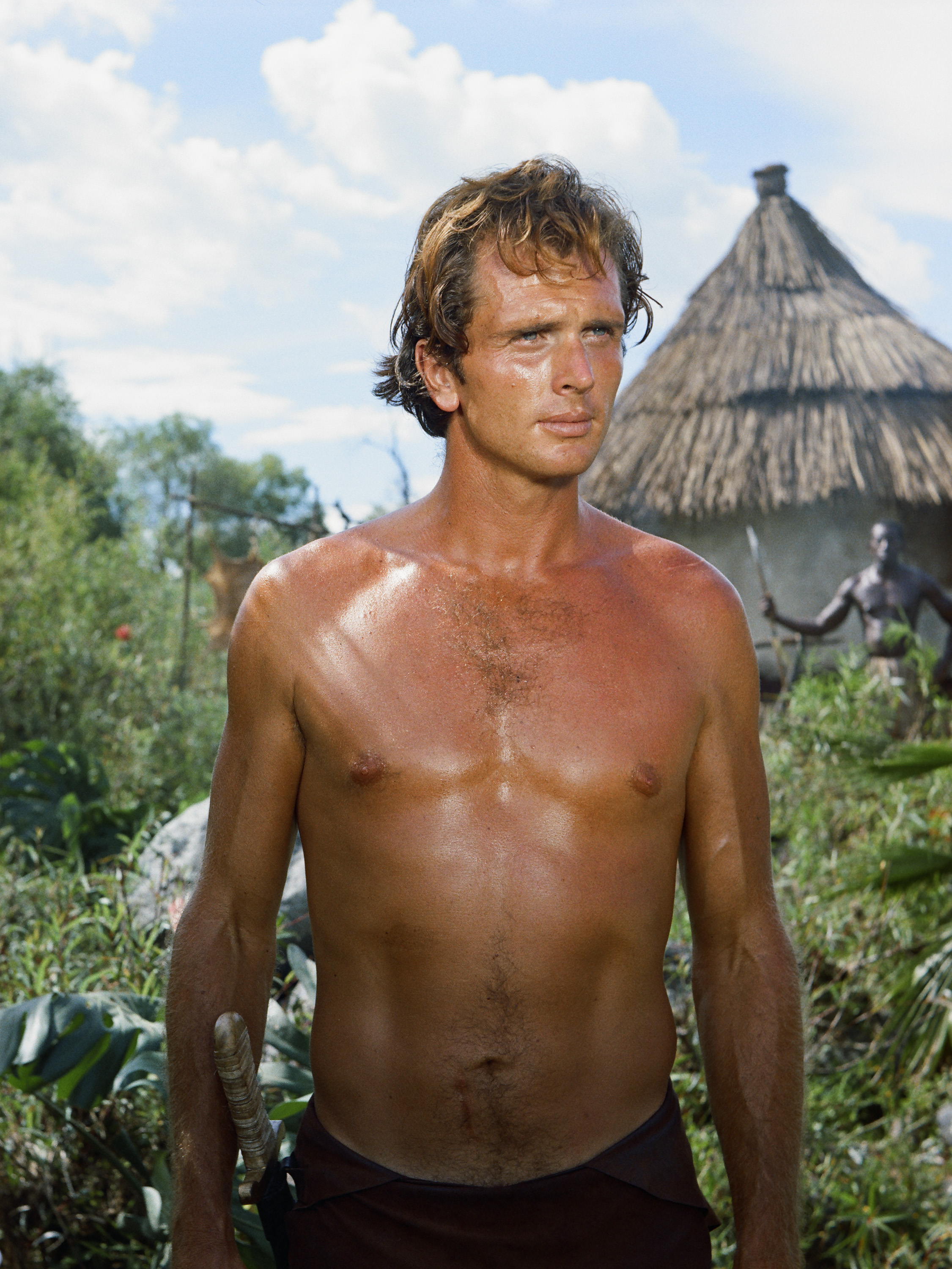 Ron Ely on the set of "Tarzan" season one on September 08, 1966. | Source: Getty Images