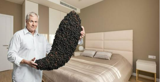 Black Pepper under bed