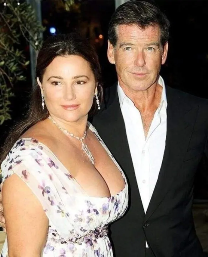 Keeley Shy and Pierce Brosnan