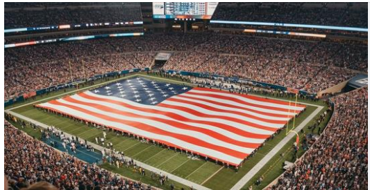 National Anthem Before Sports Event