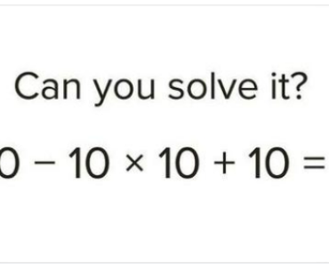 Can you solve this math test without using a calculator?