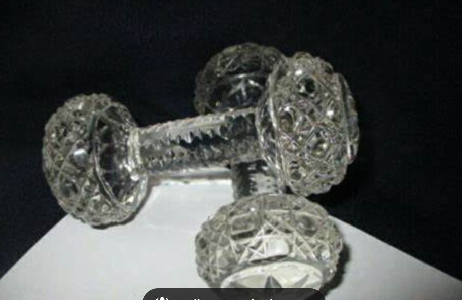 Strange Glass Dumbbell