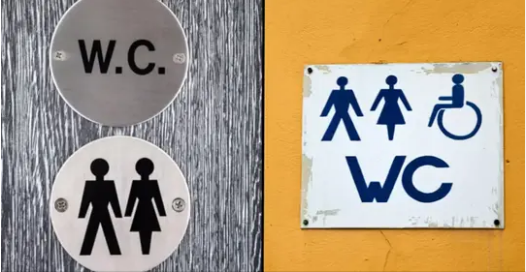 WC Toilet Signs