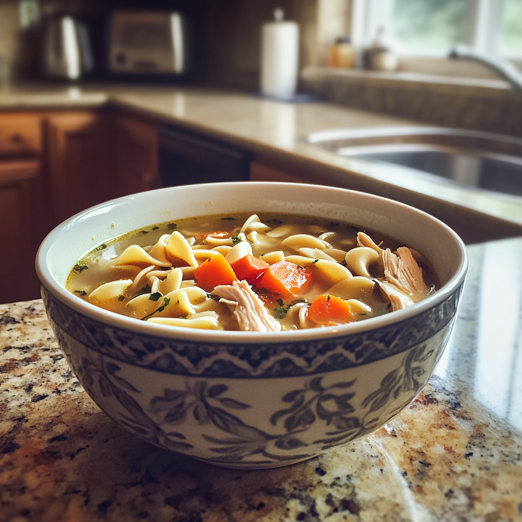 A bowl of soup | Source: Midjourney