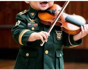 Incredible! A 2-year-old child plays the violin, leaving the audience in tears with her stunning performance!