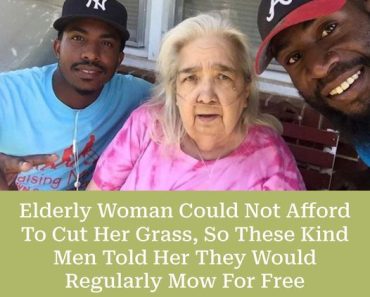 Elderly Woman Could Not Afford To Cut Her Grass, So These Kind Men Told Her They Would Regularly Mow For Free