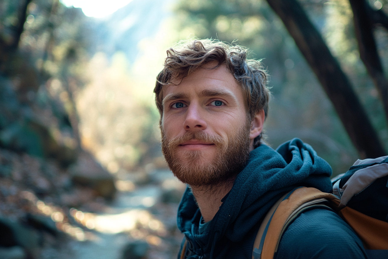 A man standing outdoors | Source: Midjourney