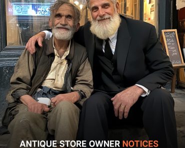 Antique Shop Owner Asks Homeless Man Begging for Food Where He Got His Ring – Story of the Day