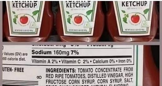 Avoid Heinz Ketchup Like Plague