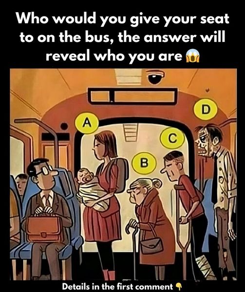 Who Would You Give Your Seat to on the Bus? Your Answer Reveals Your Personality