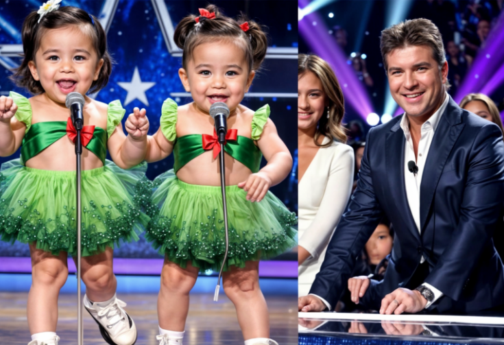 Simon Cowell started yelling like crazy! These little miracles sang a song that Simon could not speak..