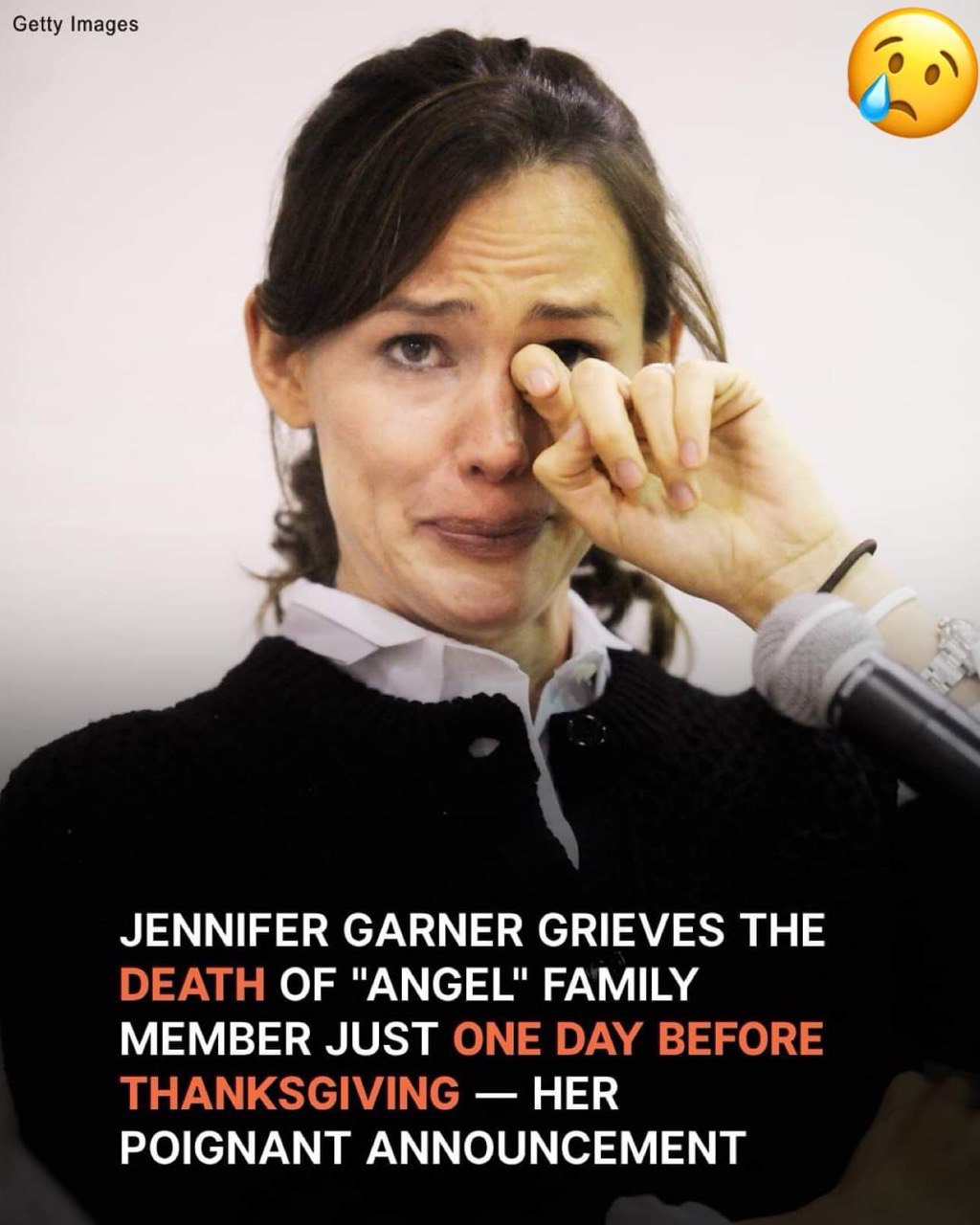 Jennifer Garner mourns the loss of her ‘Angel Girl,’ just one day before Thanksgiving