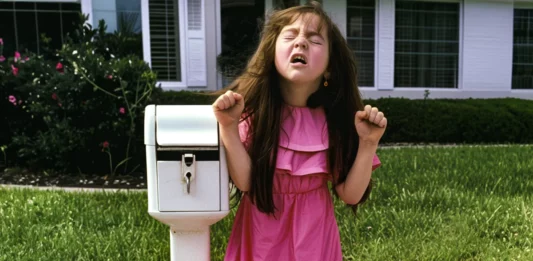 My 10-year-old always checked the mailbox alone – Today I did, and it left me in tears