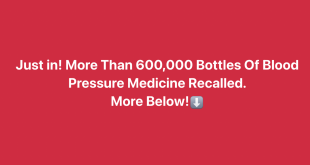 Over Half a Million Bottles of Blood Pressure Medicine Recalled for Safety