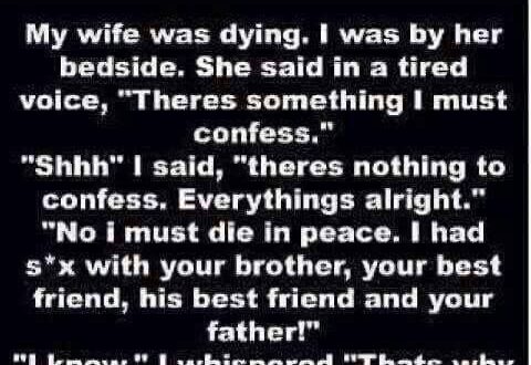 Wife’s Last Confession Left Husband Speechless… But Listen For His Revenge!!! SAVAGE