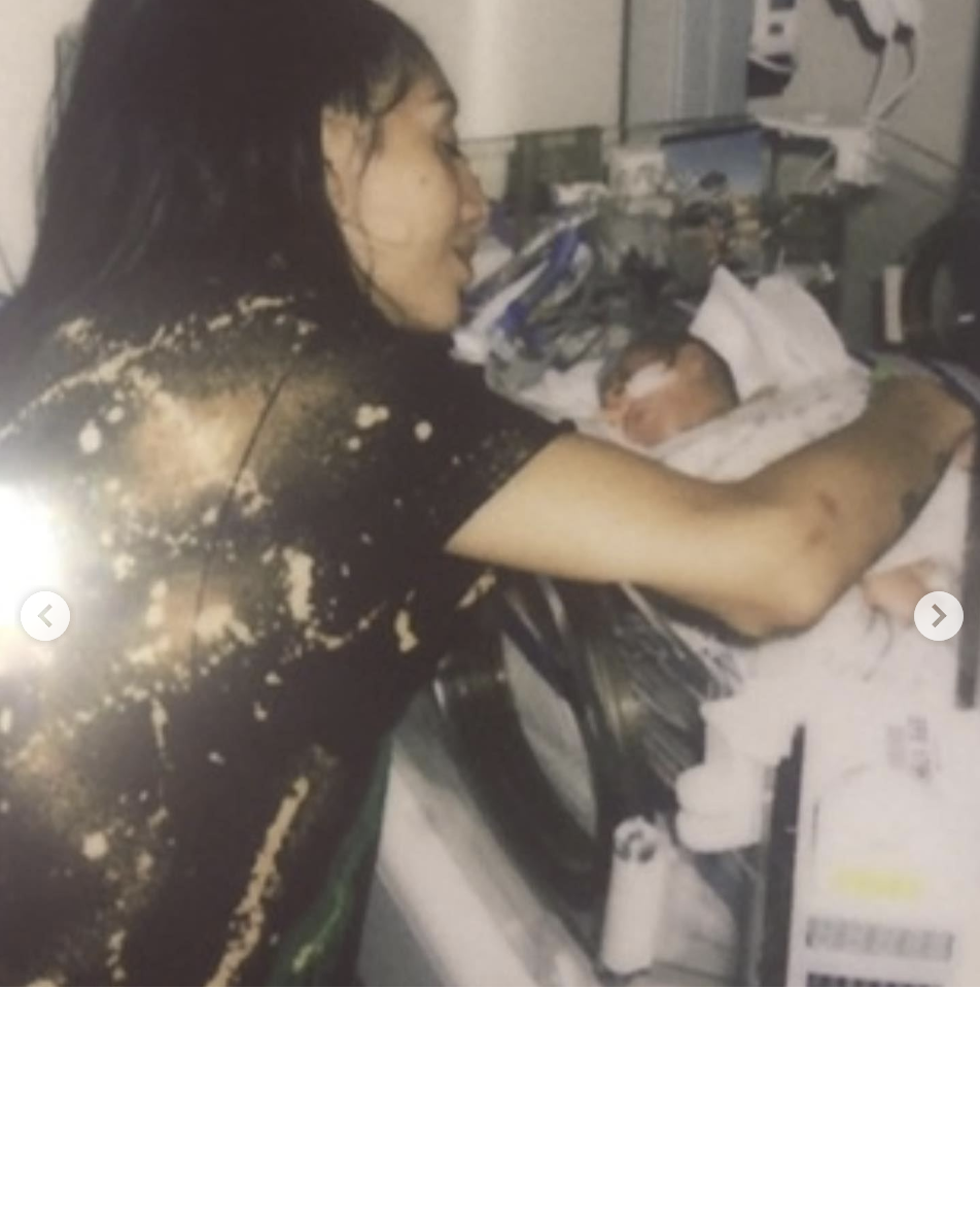 Soraya with her baby son Kai Love, as seen in a post dated September 15, 2023 | Source: Instagram/sorayaspanish