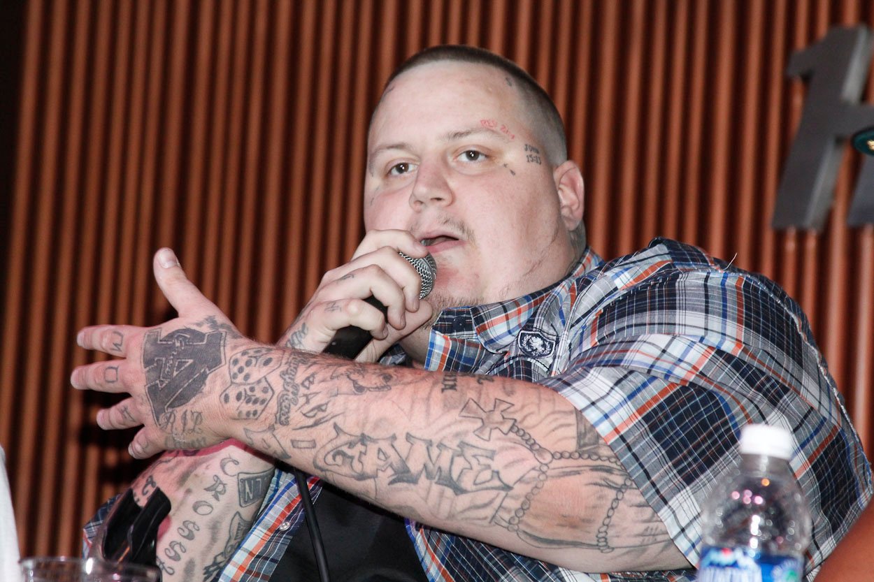 Jelly Roll speaking at Nashville Chapter's In The Mix: Nashville Rap in Nashville, Tennessee on June 23, 2011 | Source: Getty Images