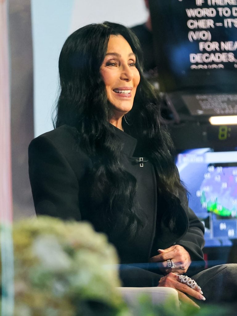 Cher is seen on the "Today" Show in New York City, on November 19, 2024 | Source: Getty Images