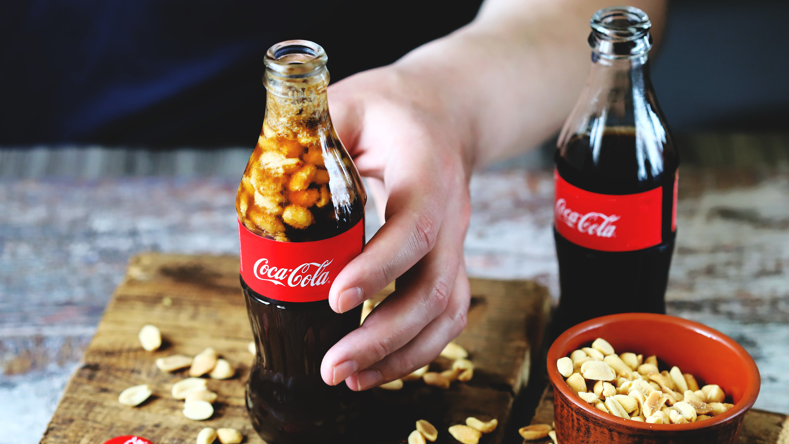 Adding Nuts to Coca-cola