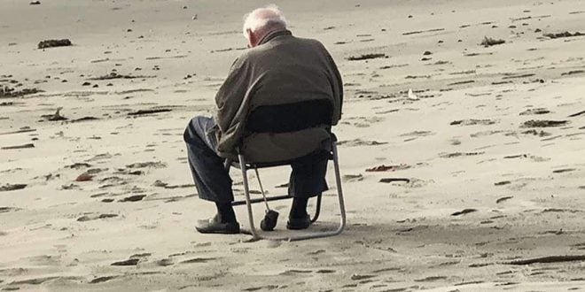 For years, an old man has sat in a chair by the sea, but one day, two boys notice it’s empty