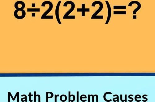 Math Problem Causes Controversy As People Disagree How To Solve It