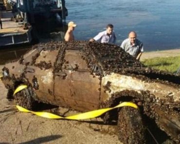 Shock Discovery! He Accidentally Found a Car at the Bottom of the River and Called the Police