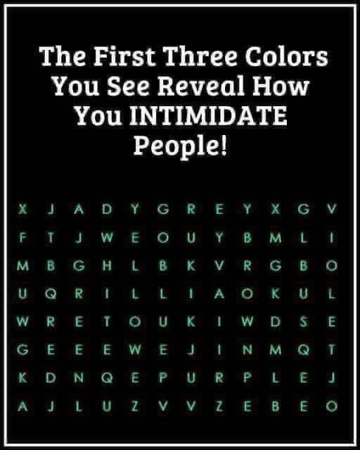 What’s the First Color You See? The Answer Says a Lot