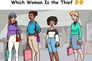 Which Woman Is the Thief? Unravel the Mystery with This Fun Puzzle!