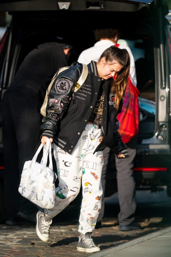 Ava Jackman in New York City on April 12, 2020 | Source: Getty Images