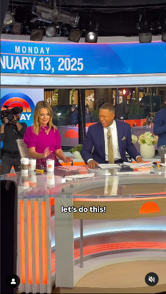 Savannah Guthrie and Craig Melvin. | Source: Instagram/todayshow