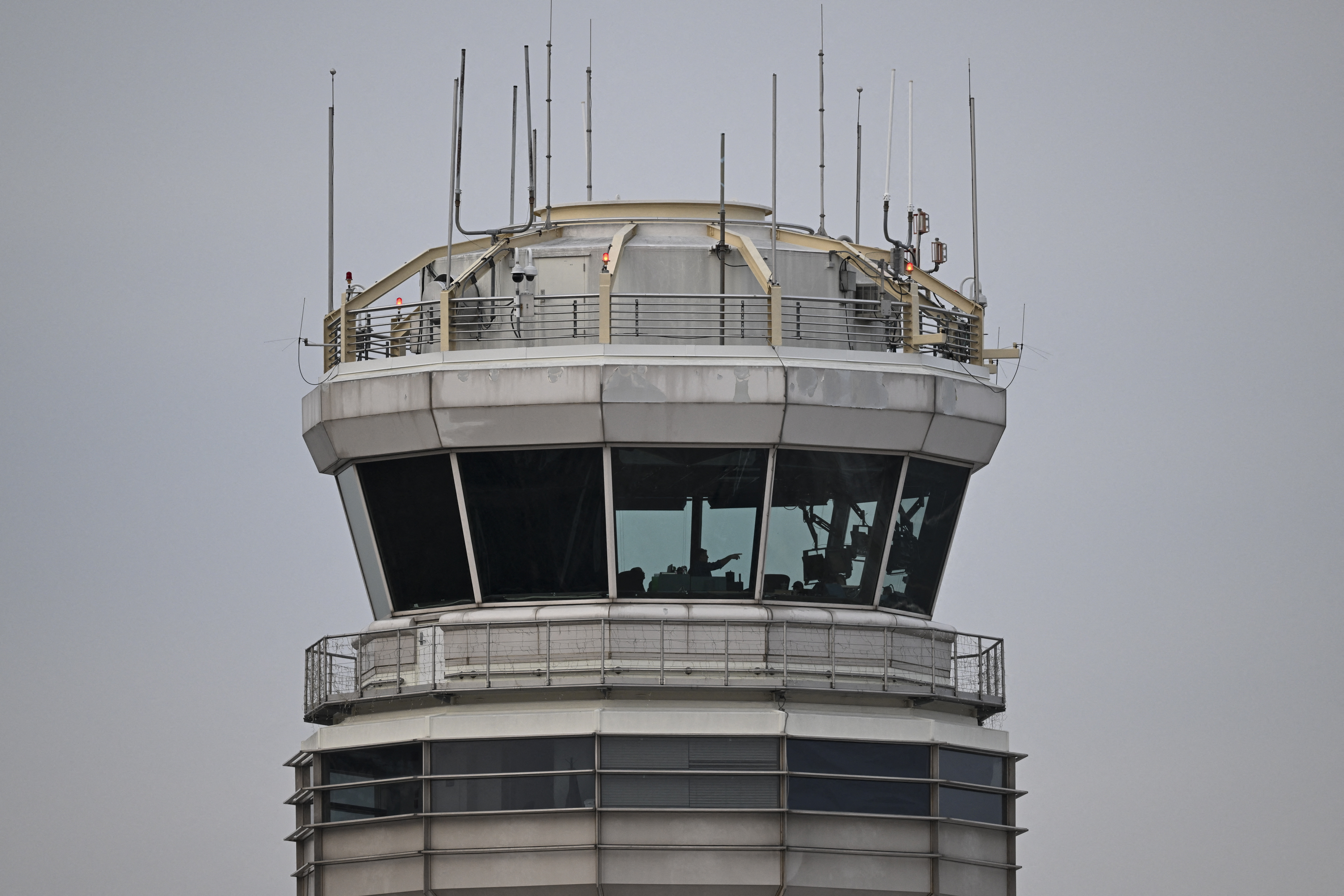 A control tower of Reagan National Airport | Source: Getty Images